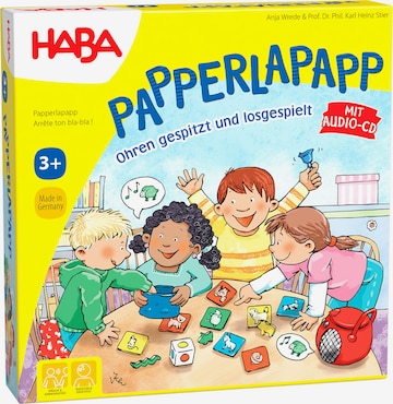 HABA Lernspielzeug ' Papperlapapp ' in Mischfarben: Vorderseite