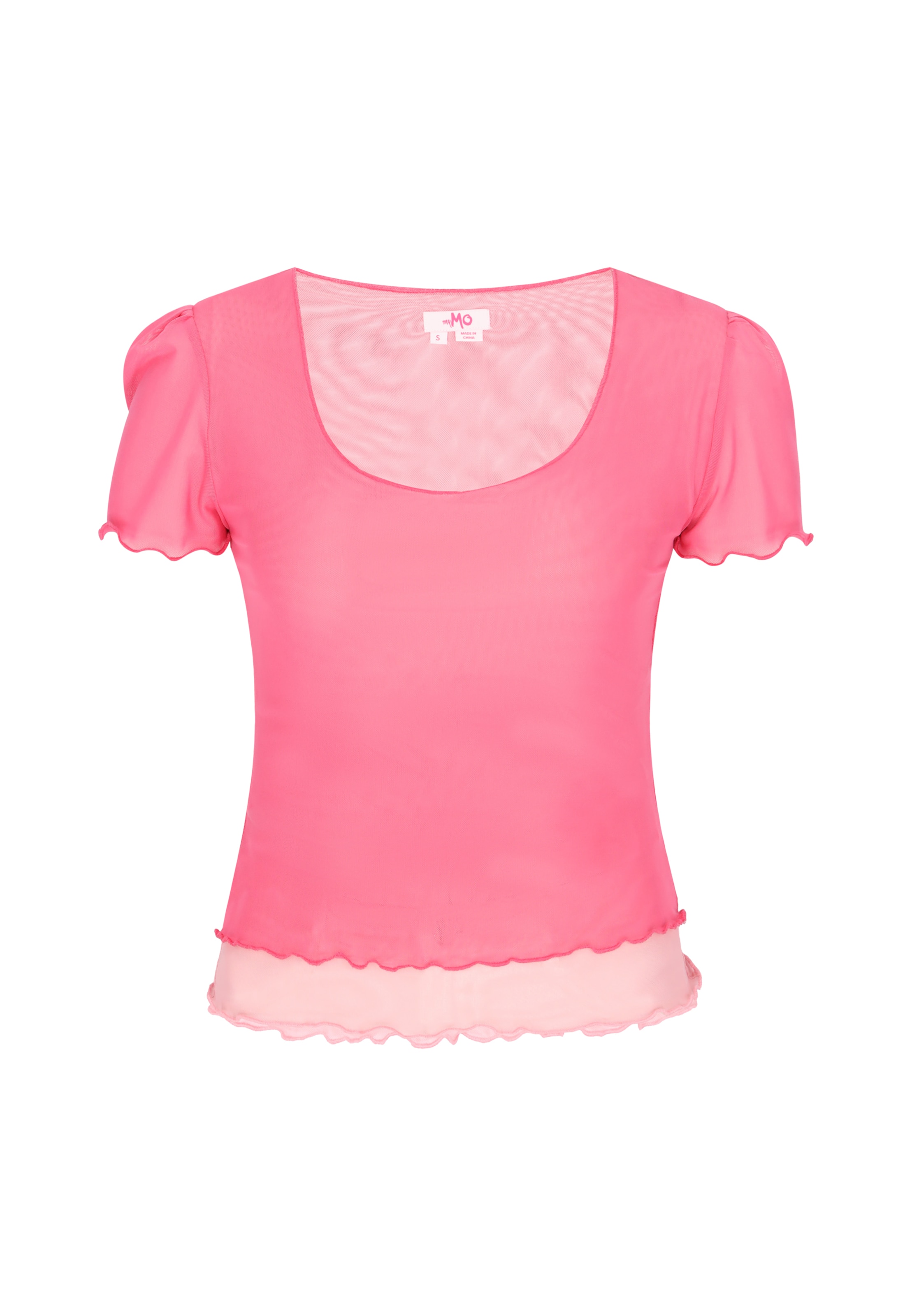 MYMO Blouse in Pink: front