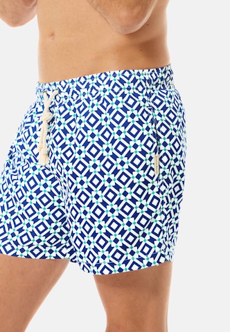 Gassa d'Amante Zwemshorts 'Taormina' in Blauw