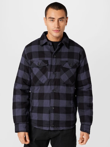 Brandit Regular fit Between-Season Jacket in Black: front