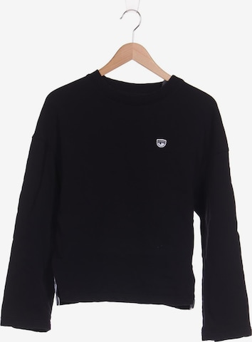 Chiara Ferragni Sweatshirt & Zip-Up Hoodie in S in Black: front