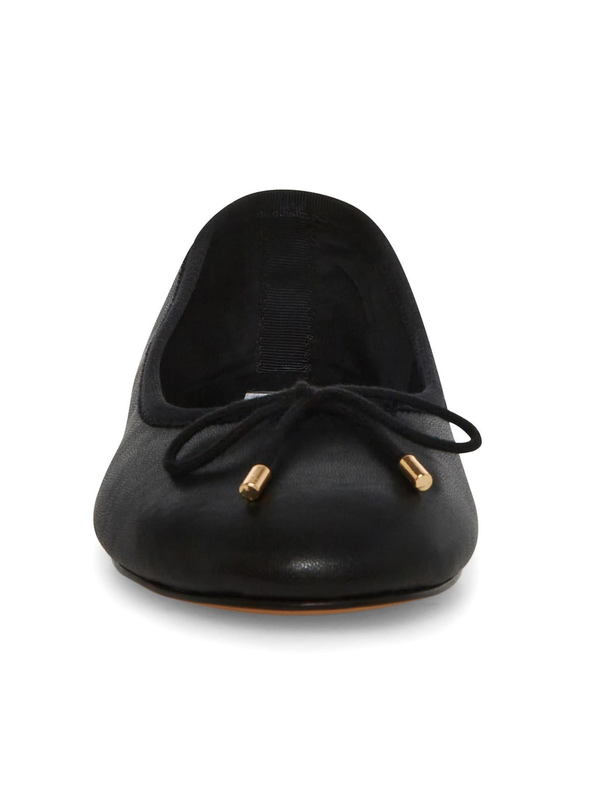 Mocassino 'Bellami Black Leather Sheep Nappa Loafer Shoes' di STEVE MADDEN in nero