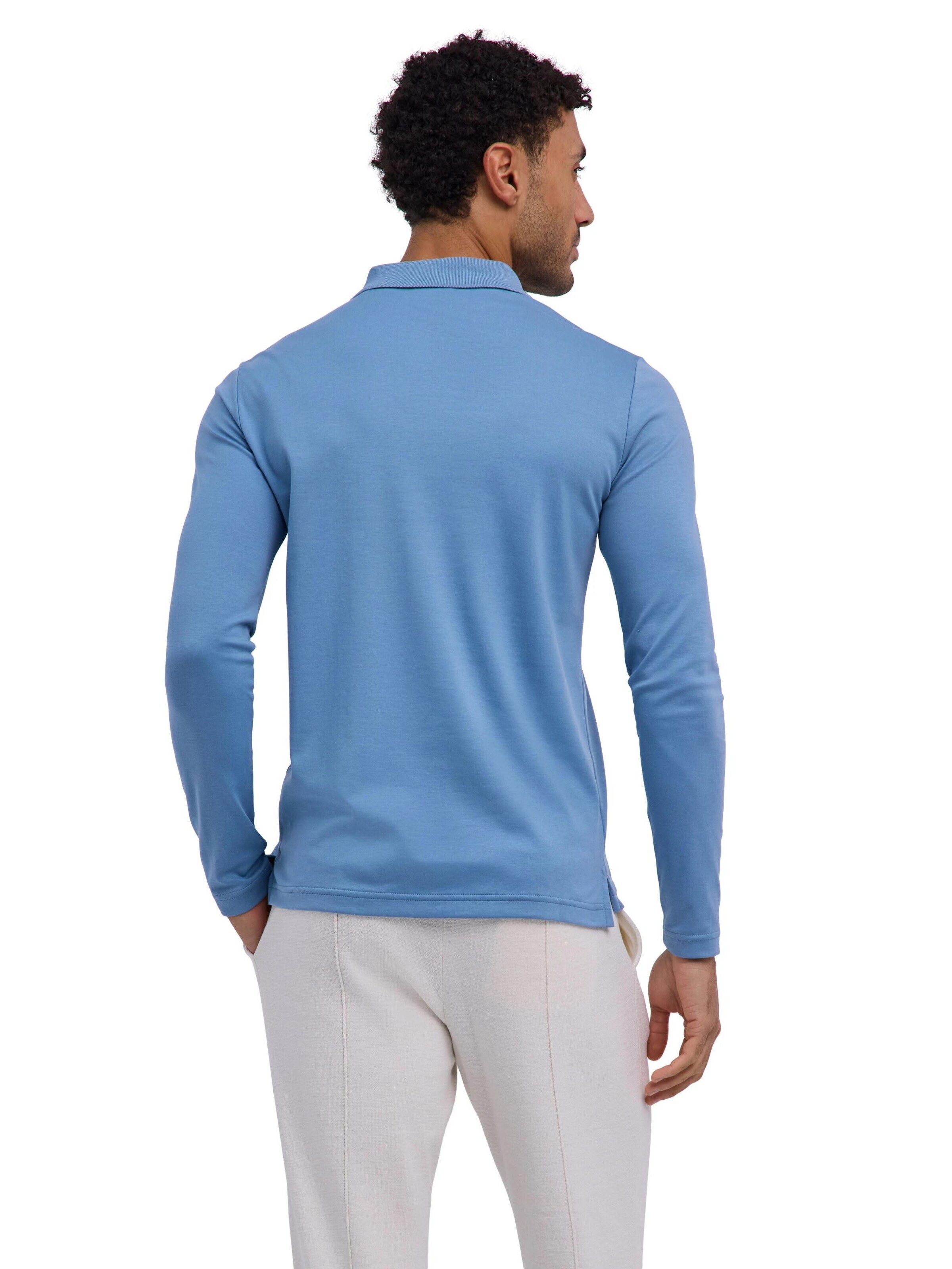 FALKE Shirt 'Essential Cotton' in Blue