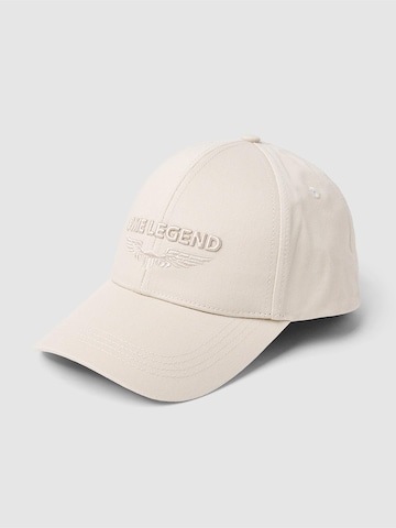 Cappello da baseball 'Twill cap with embroidered artwork' di PME Legend in beige: frontale