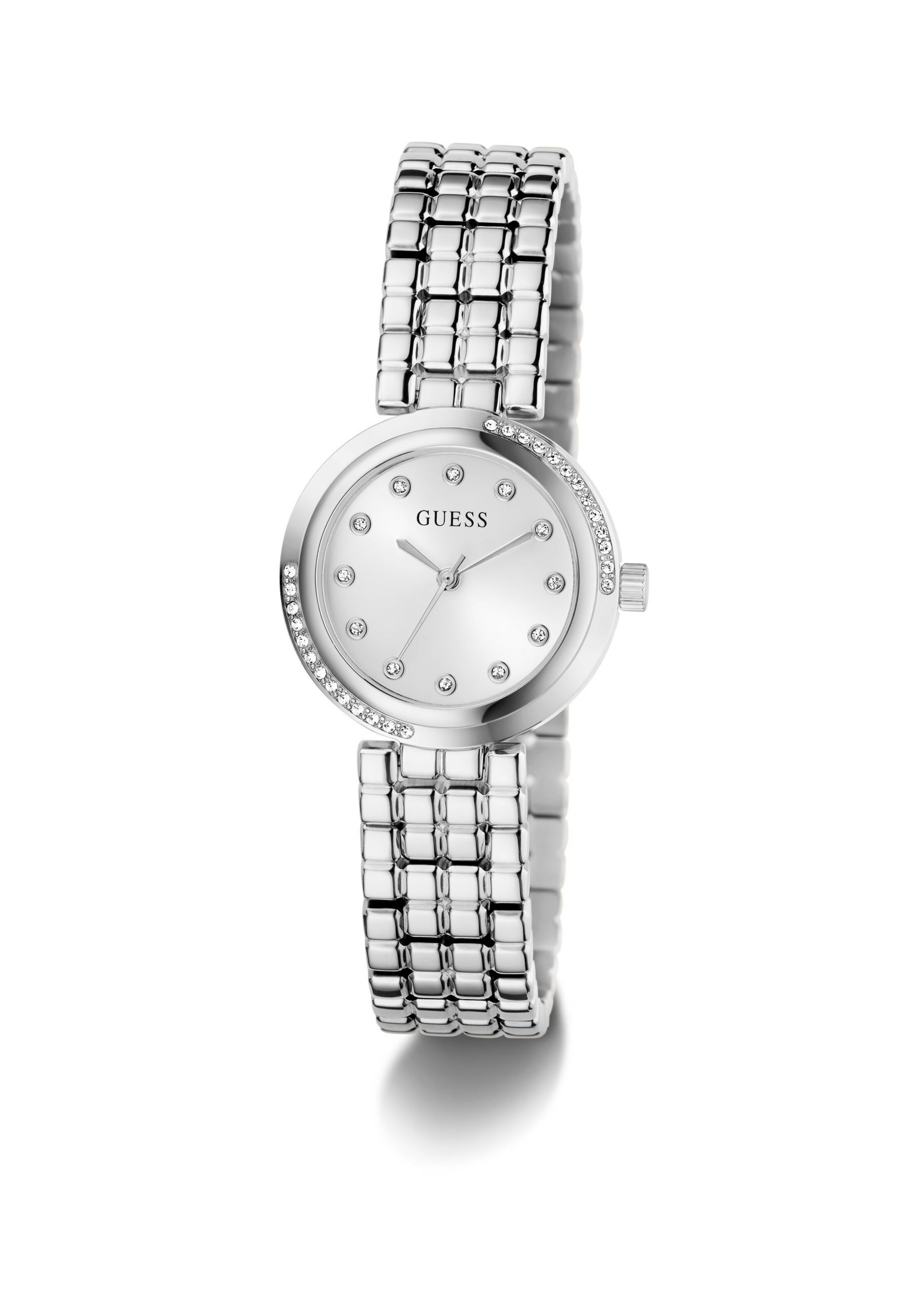 GUESS Analog watch 'CLARA' in Silver