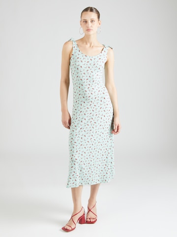 Dorothy Perkins Zomerjurk in Groen: voorkant