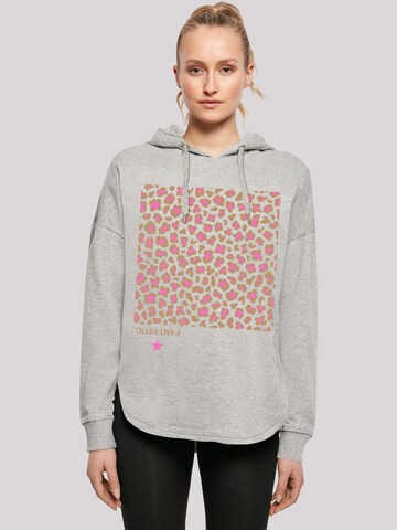 Sweat-shirt F4NT4STIC en gris : devant