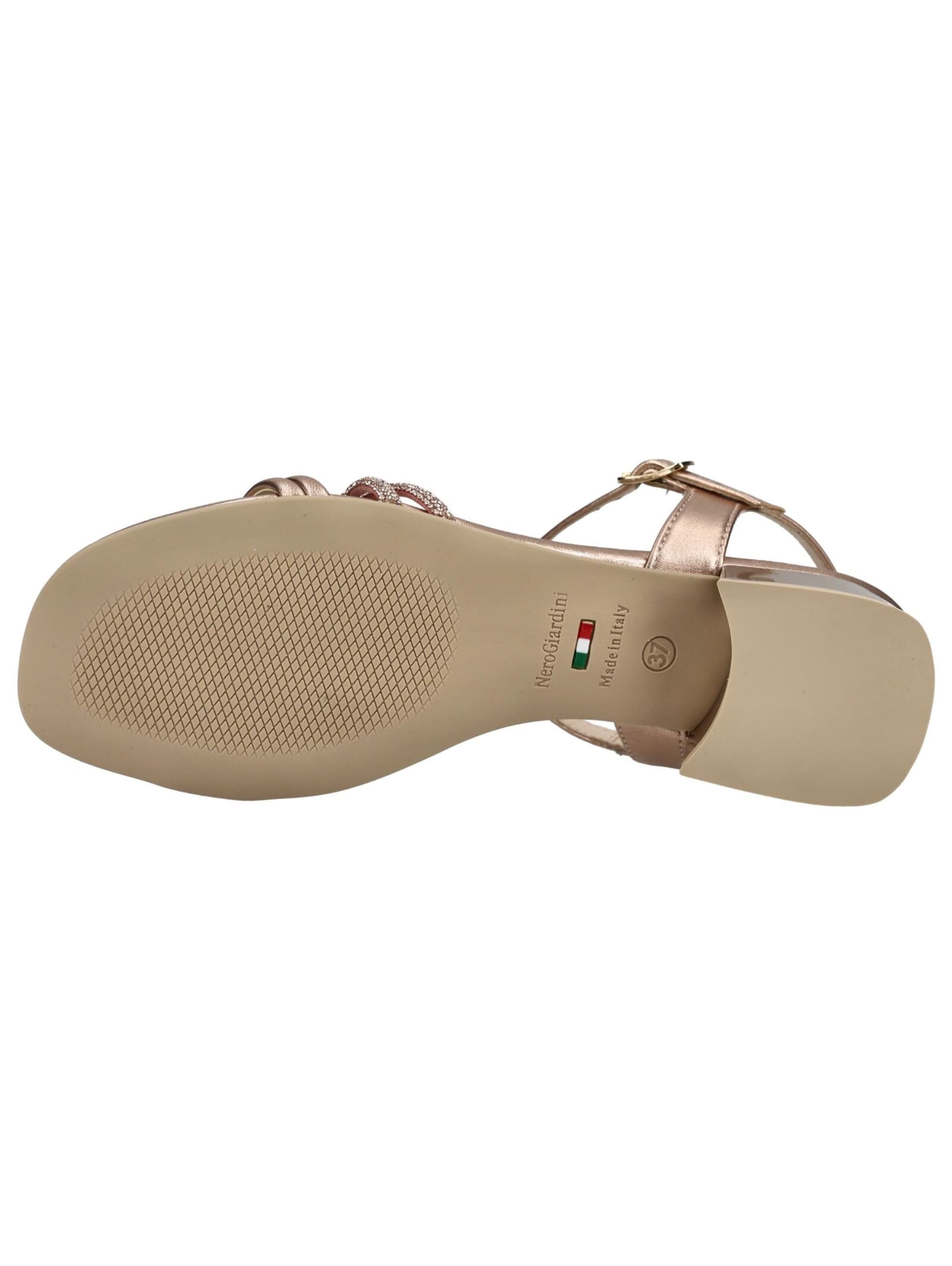 Sandales à lanières Nero Giardini en or