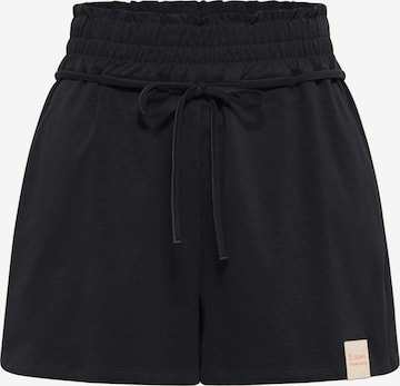 SOMWR Regular Pants 'TEMPRATE' in Black: front