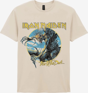 T-Shirt 'Iron Maiden Fear Of The Dark Vintage T-Shirt' Iron Maiden en blanc : devant