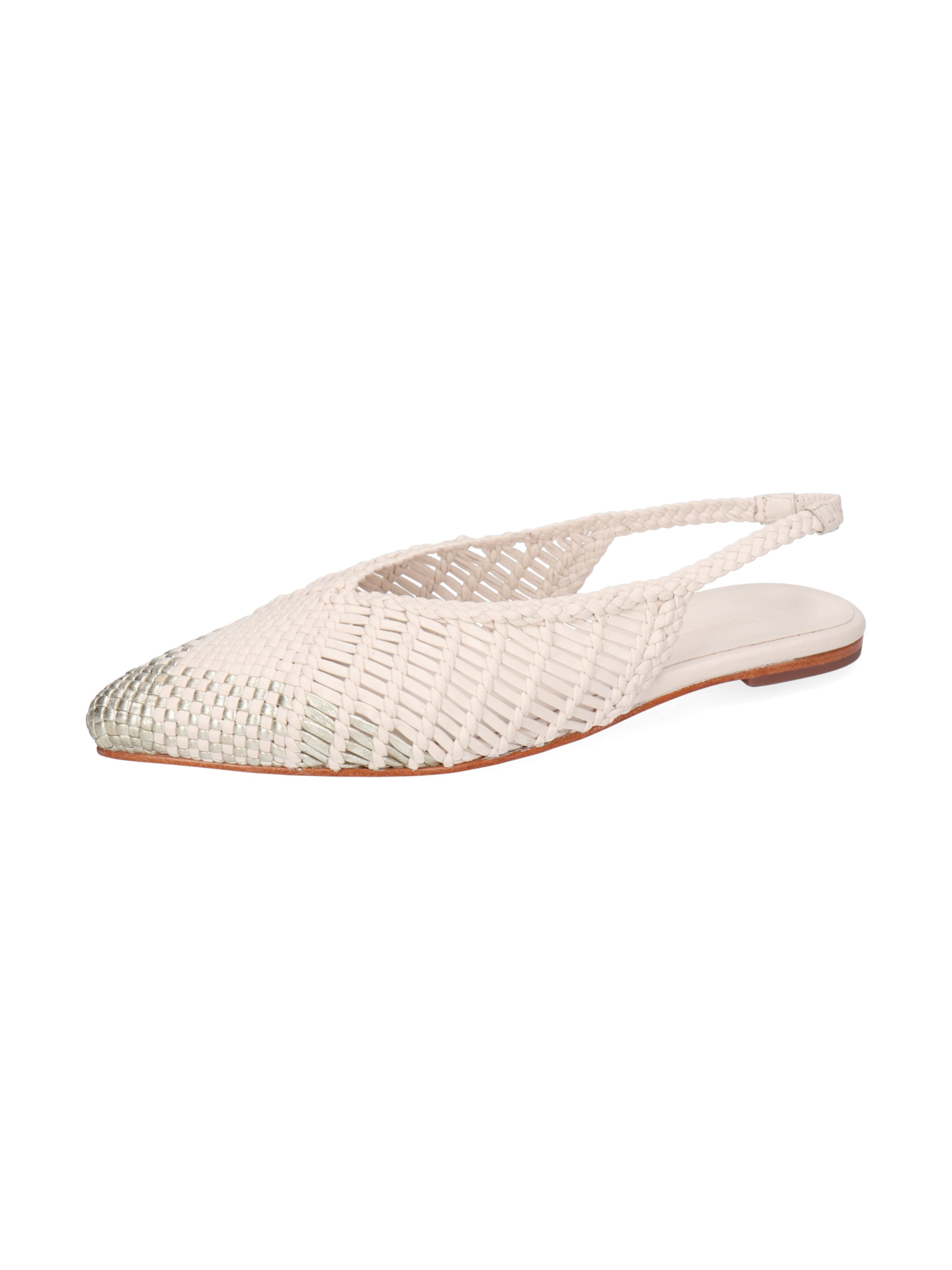 MELVIN & HAMILTON Slingback Pumps 'Fiora 6' in White: front