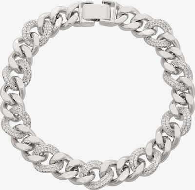 Apyrankė iš faina, spalva – sidabrinė / skaidri spalva, Prekių apžvalga