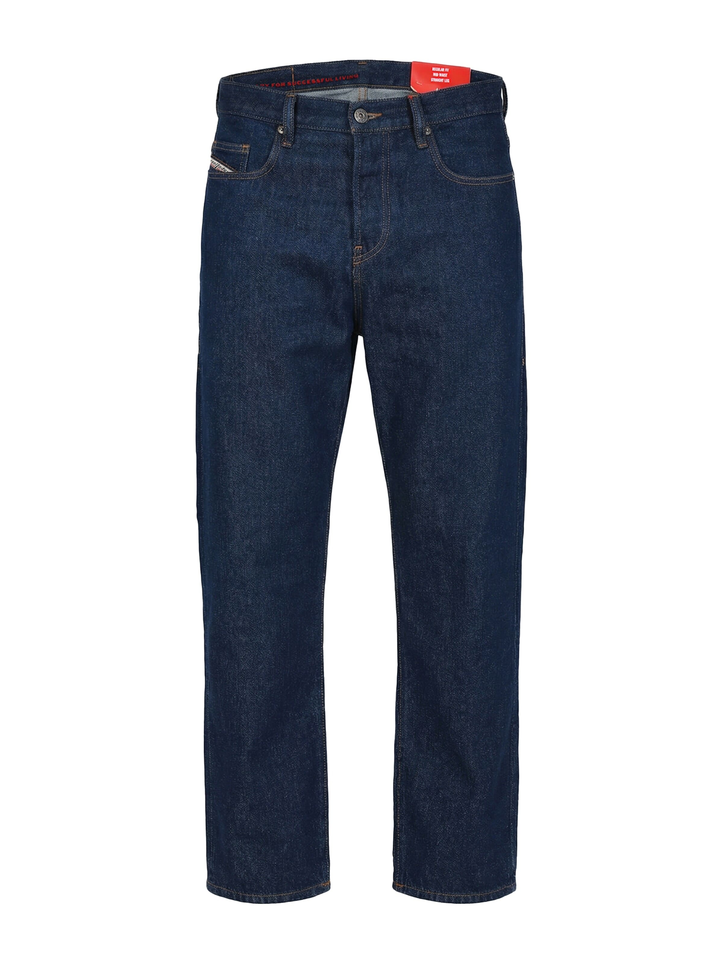 DIESEL - Regular Calças de ganga '2020 D-Viker Z9B85' em azul: frente