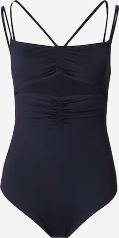 juoda Samsøe Samsøe Maudymosi kostiumėlis 'Samaddi': priekis