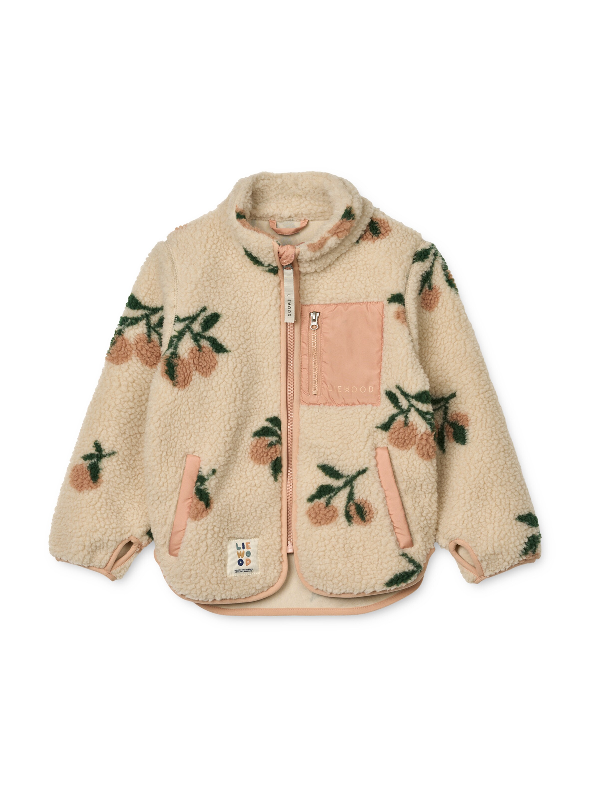 Veste mi-saison 'Nolan' Liewood en rose : devant