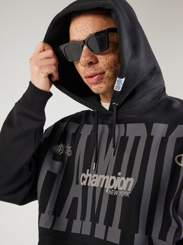 Champion Authentic Athletic Apparel Μπλούζα φούτερ σε μαύρο