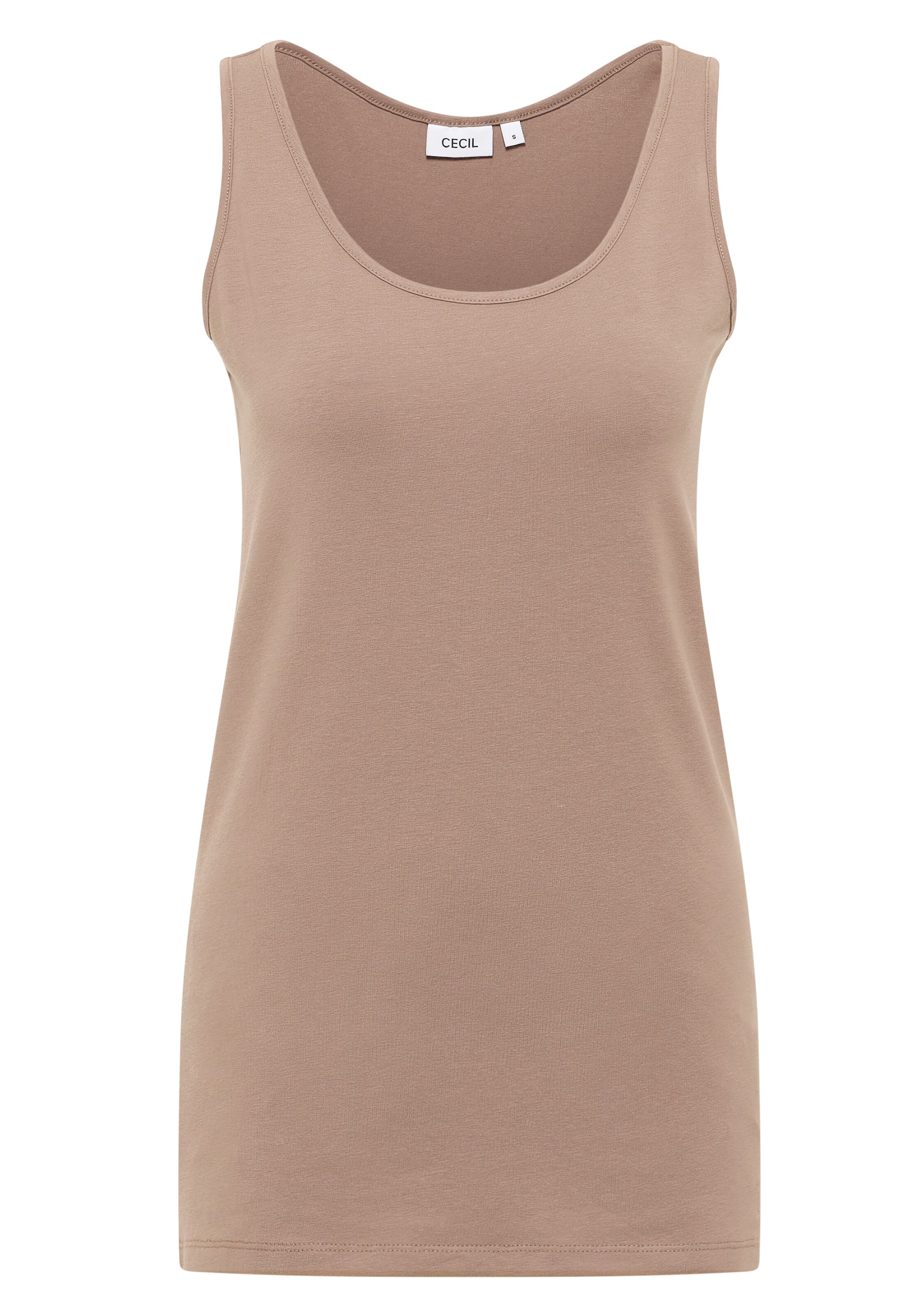 CECIL Top in Brown: front