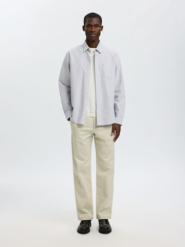 SELECTED Regular Fit Hemd 'SLHRick' in Weiß