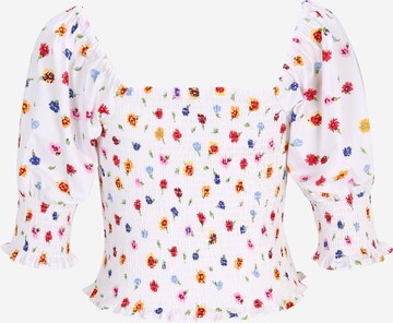 Camicia da donna 'GARDENLY' di Y.A.S Petite in bianco