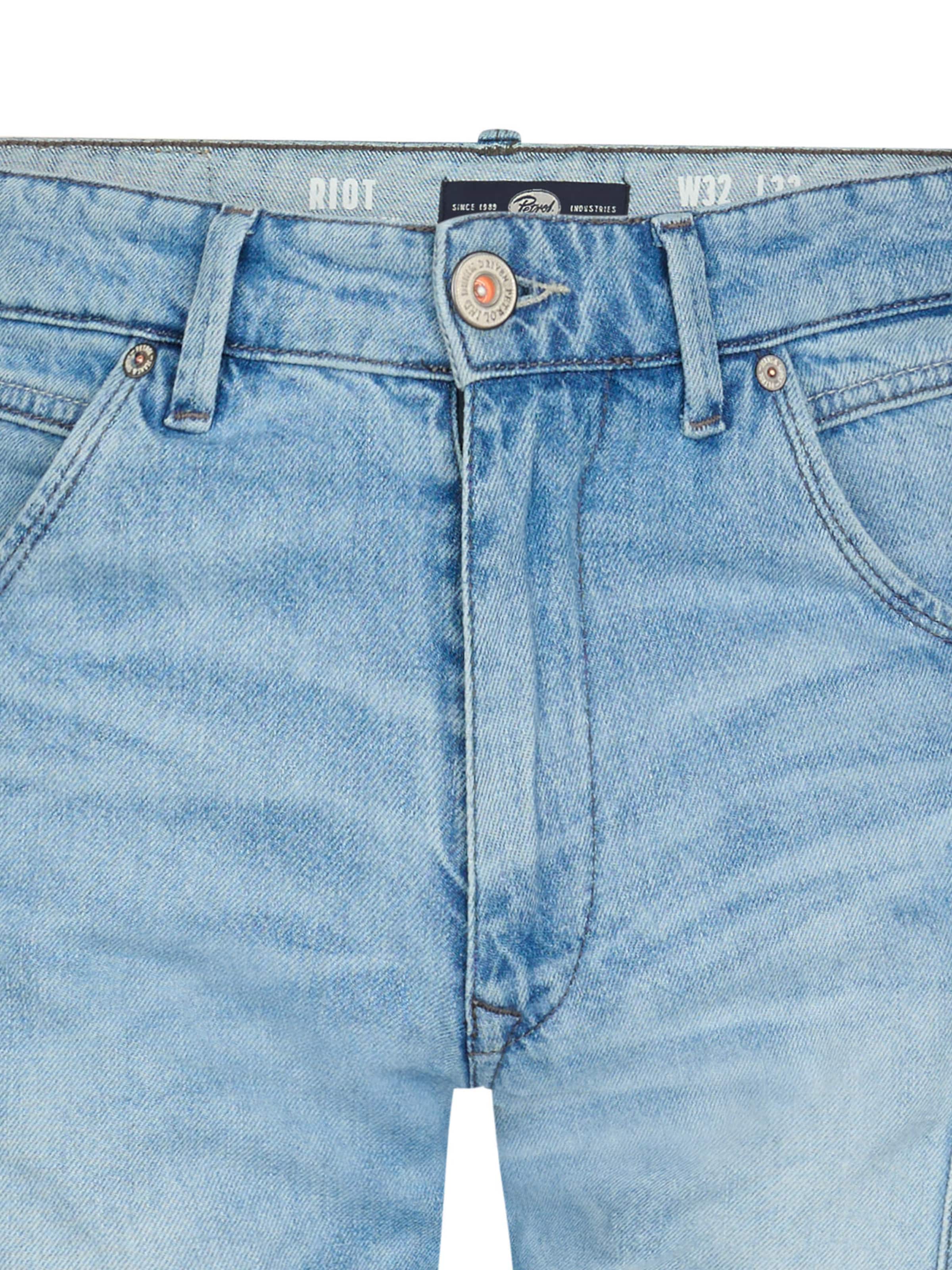 Petrol Industries Zwężany krój Jeansy w kolorze niebieski