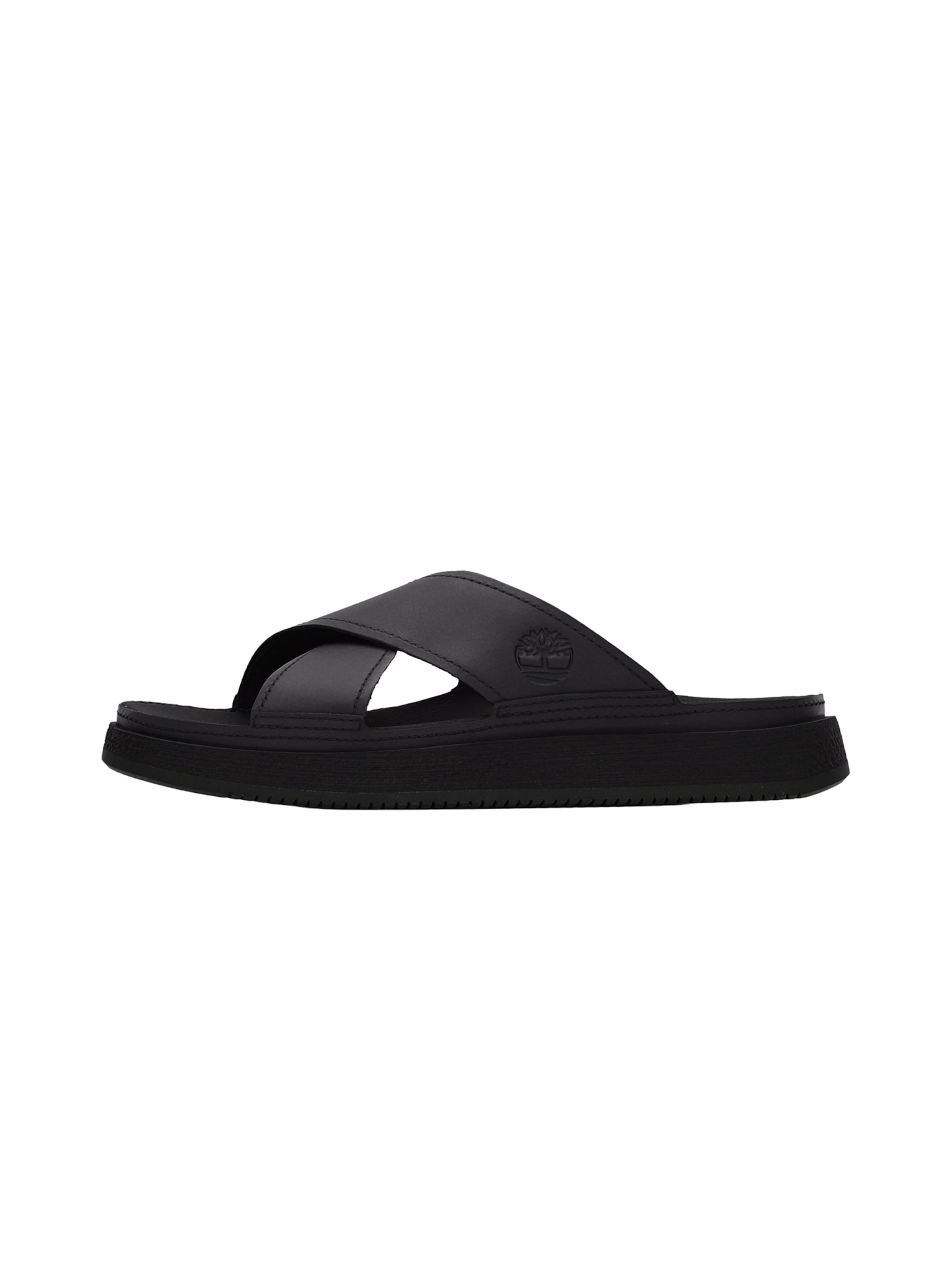 TIMBERLAND Pantolette in Schwarz: Vorderseite