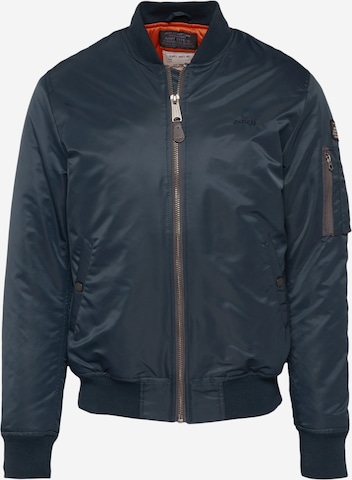 Schott NYC Between-Season Jacket 'Airforce' in Blue: front