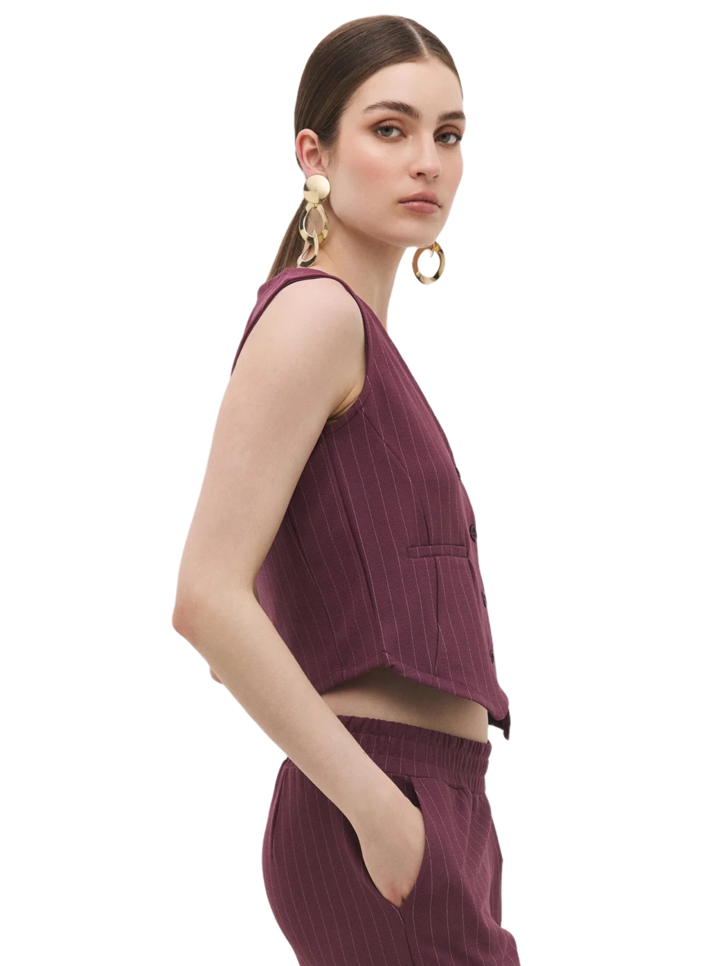 No Matter What Gilet in Rood