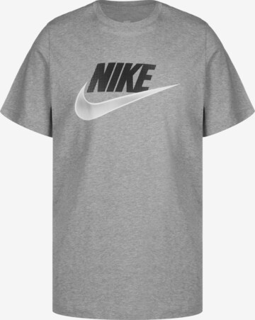 Nike Sportswear Shirt 'Futura' in Grey: front