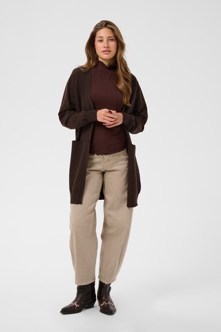 Cream Lang cardigan 'CRDela' i brun