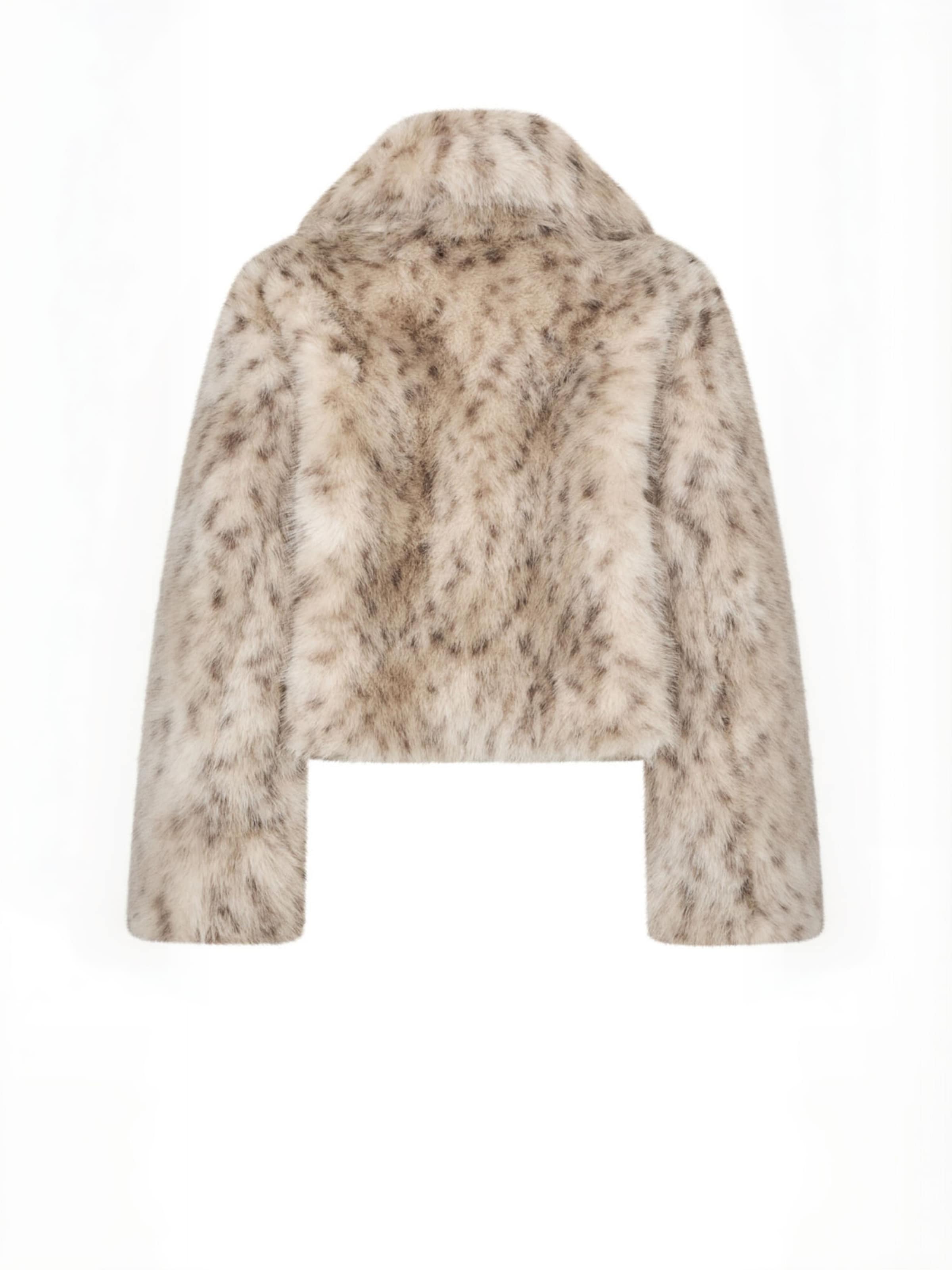 Veste d’hiver ' Liecras ' Crās en marron : derrière