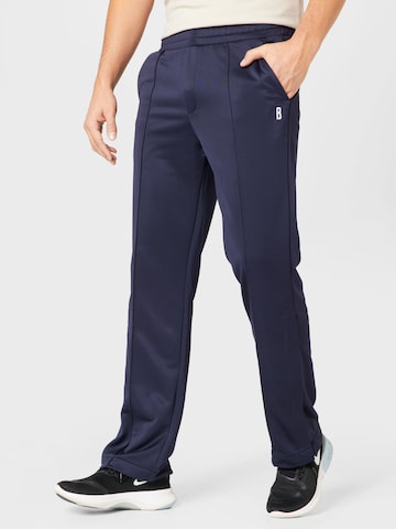 BJÖRN BORG Regular Sports trousers 'ACE TRACK' in Blue: front