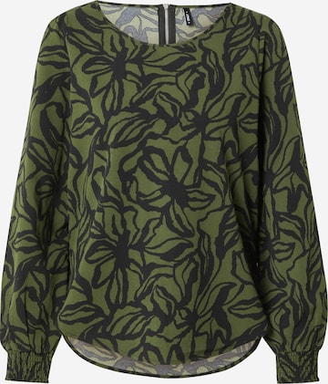 ONLY - Blusa 'ONLELITE' en verde: frente