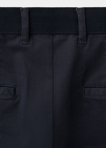 MANGO MAN Slim fit Chino Pants 'Prato' in Blue