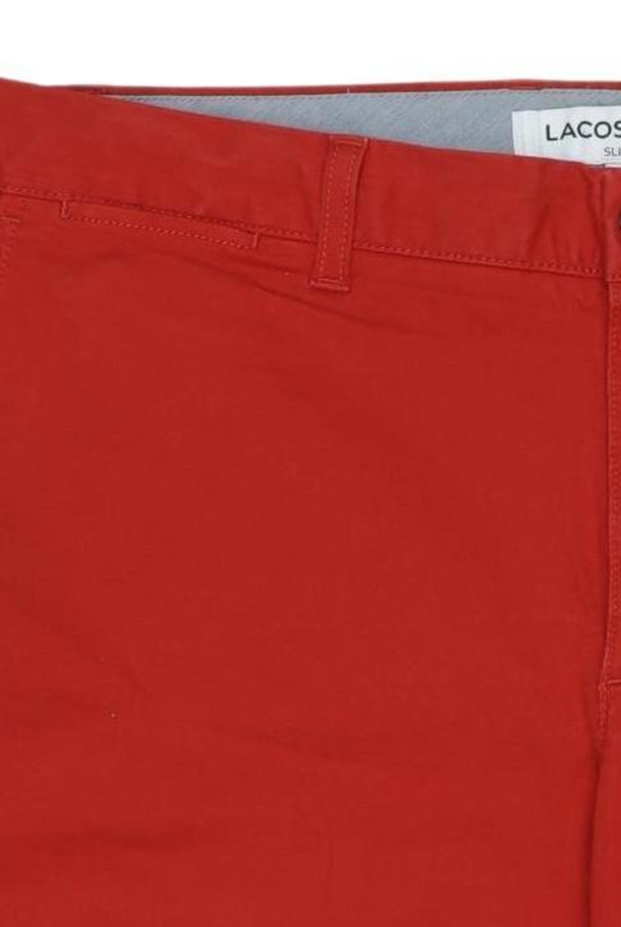 LACOSTE Shorts 34 in Rot