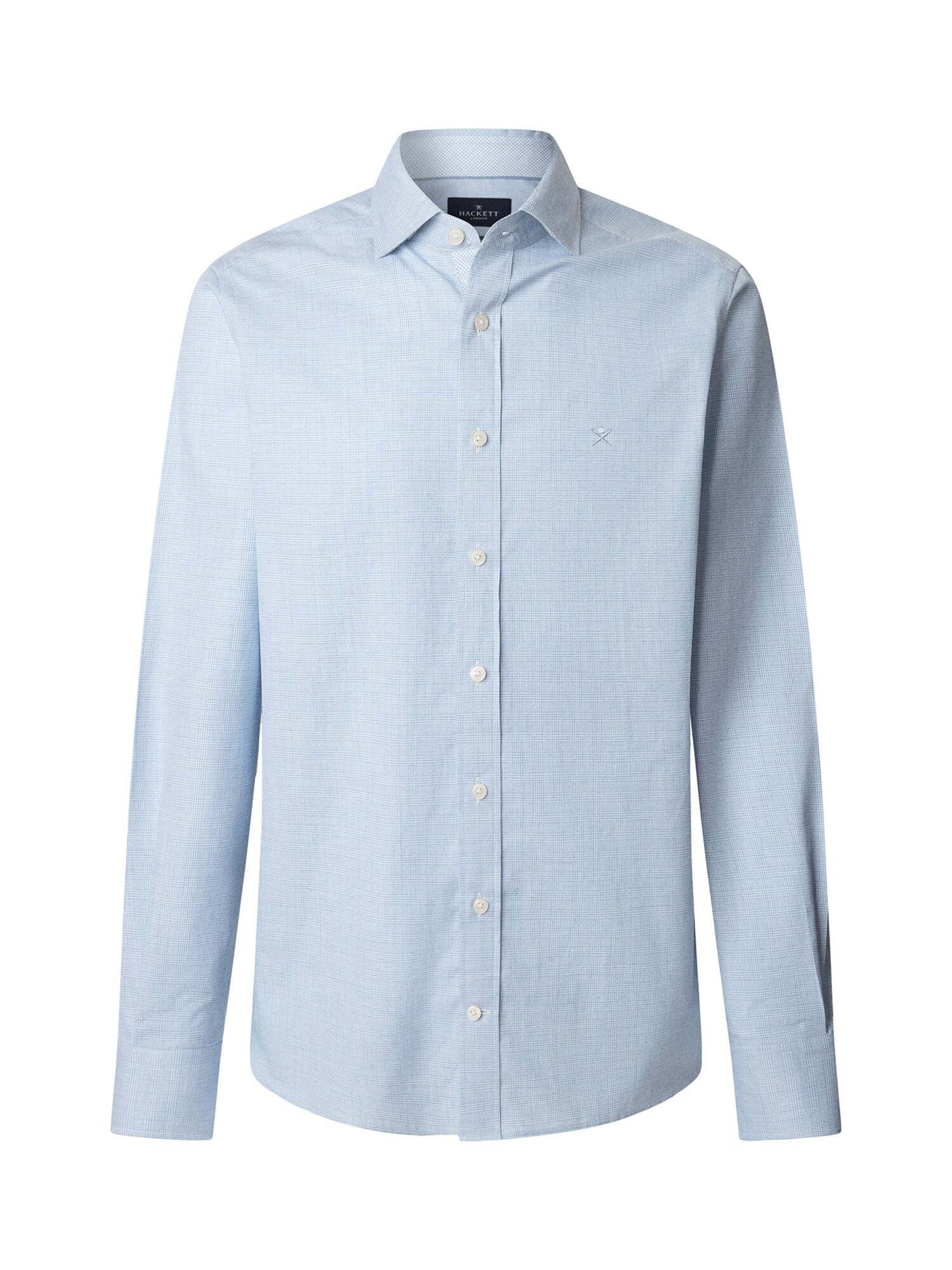 Hackett London Regular fit Button Up Shirt in Blue: front