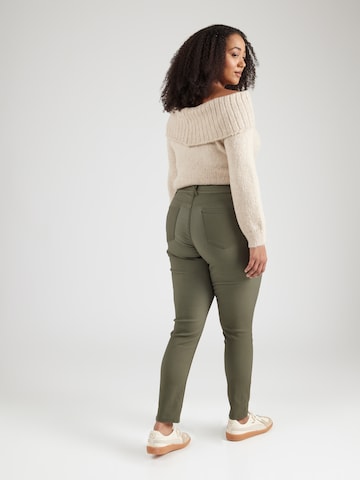 Tom Tailor Women + Skinny Jeans i grön