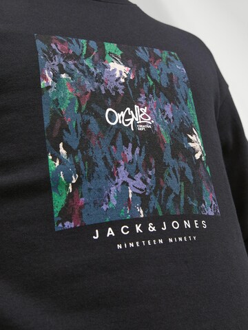 JACK & JONES Μπλούζα φούτερ 'SILVER LAKE' σε μαύρο