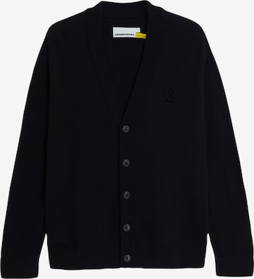 ARMEDANGELS Strickjacke ' KAARDON ICONIC ' in Schwarz: Vorderseite