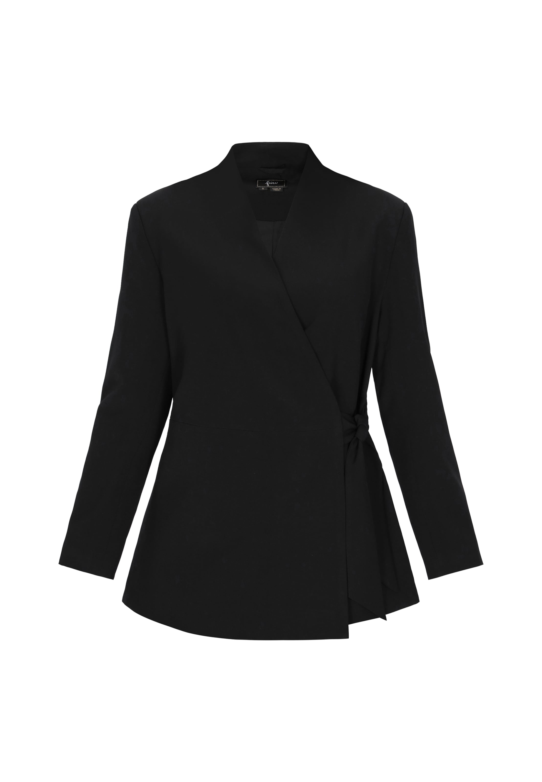 Blazer faina en noir : devant
