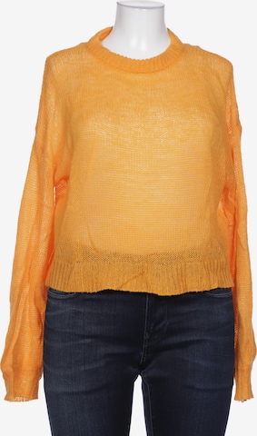 even&odd Sweater & Cardigan in XL in Orange: front