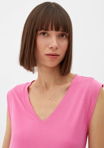 Top di s.Oliver in rosa