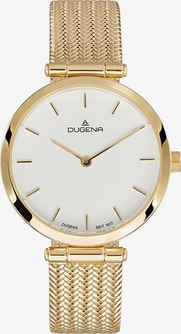 DUGENA Analog Watch in Gold: front