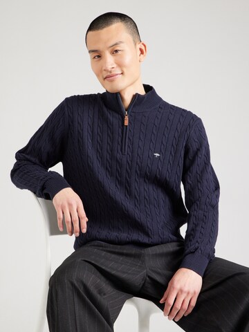 FYNCH-HATTON Sweater in Blue: front