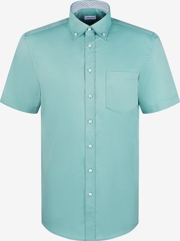 SEIDENSTICKER Regular Fit Businesshemd in Blau: Vorderseite