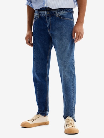 Desigual Regular Jeans in Blauw: voorkant