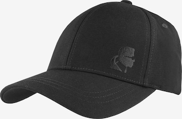 Karl Lagerfeld - Gorra en negro: frente