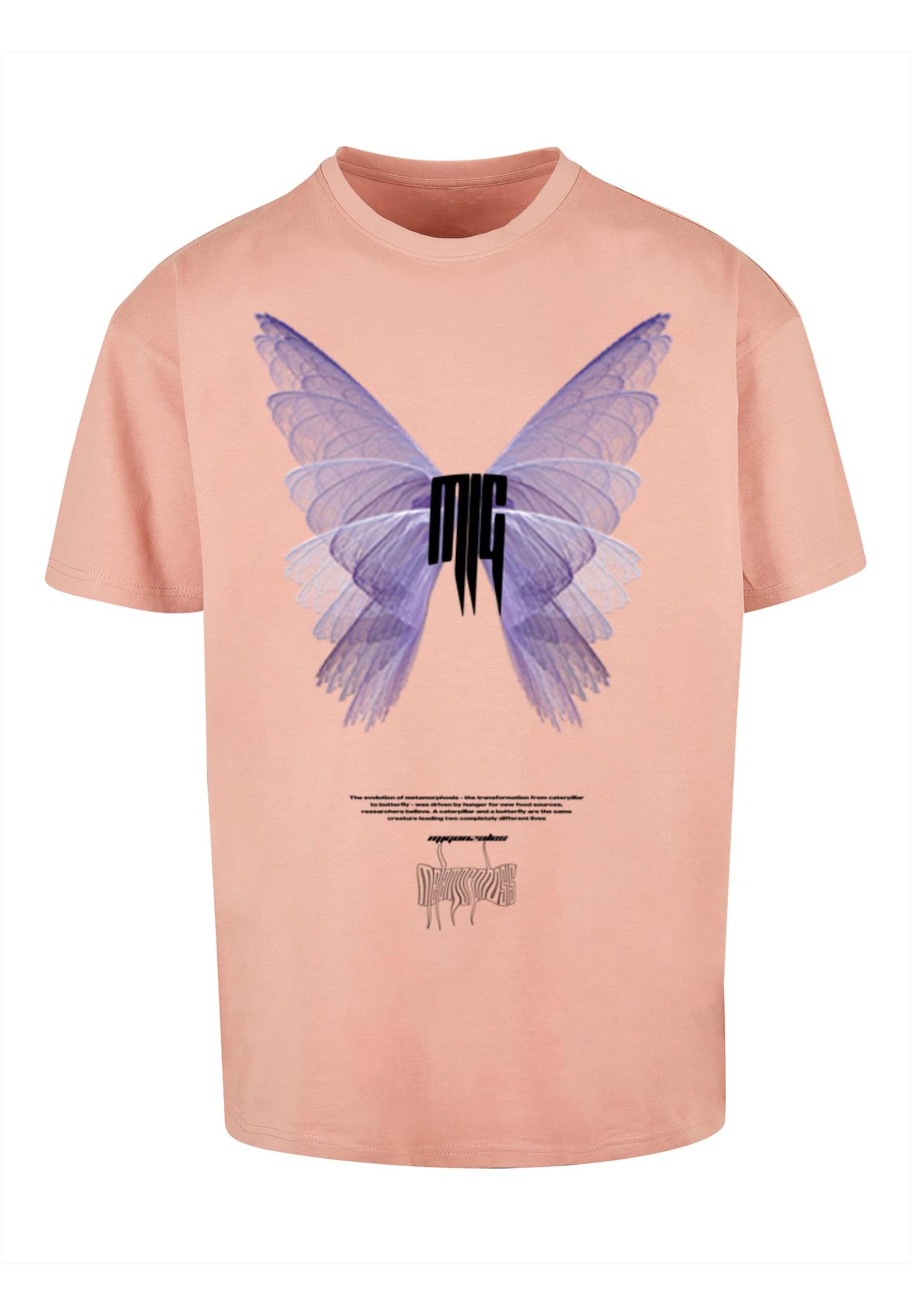 MJ Gonzales Tričko 'Metamorphose V.6' - Oranžová: predná strana