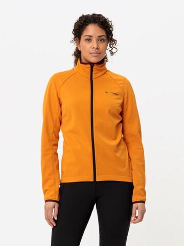 VAUDE Sports jacket ' W Matera SFT J II ' in Orange: front