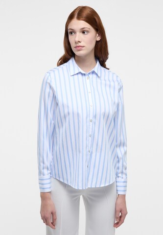 ETERNA Blouse in Blauw: voorkant