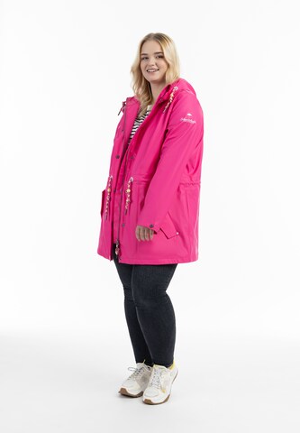 Manteau fonctionnel Schmuddelwedda en rose